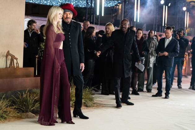 Landman Season Two UK Premiere in London - 16 Nov 2025 Ali Larter and Billy Bob Thornton attend the Landman Season Two UK Premiere at Cineworld Leicester Square. London United Kingdom Copyright: xLounisxTiarx xSOPAxImagesx _DSC2268
