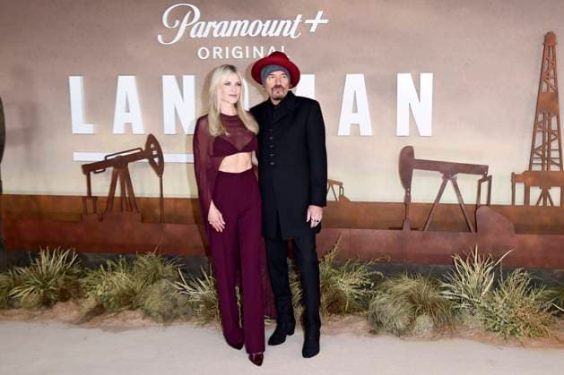 Ali Larter und Billy Bob Thornton bei der Premiere der 2. Staffel der Paramount+ Serie Landman in Cineworld Leicester Square. London, 16.11.2025