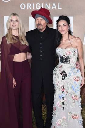 Ali Larter, Billy Bob Thornton und Demi Moore bei der Premiere der 2. Staffel der Paramount+ Serie Landman in Cineworld Leicester Square. London, 16.11.2025