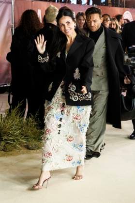 Demi Moore bei der Premiere der 2. Staffel der Paramount+ Serie Landman in Cineworld Leicester Square. London, 16.11.2025
