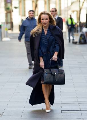 Amanda Holden as she leaves Global Radio Studios after presenting her Heart Breakfast Radio show Featuring: Amanda Holden Where: London, United Kingdom When: 17 Nov 2025 Credit: Richard Lincoln Cover Images EDITORIAL USE ONLY. NOT FOR USE BY NEWSPAPERS BASED IN THE UK. Copyright: xRichardxlincolnx coverimg55273471