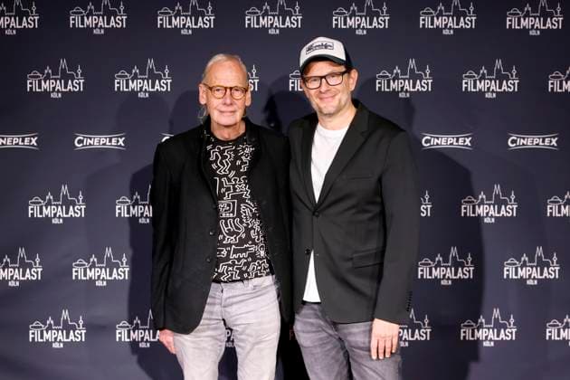 Kabarettist Rainer Pause und sein Sohn Regisseur Aljoscha Pause bei einem Special Screening des Films Fritz Litzmann, mein Vater und ich im Filmpalast. Köln, 17.11.2025 NRW Deutschland Copyright: xChristophxHardtx