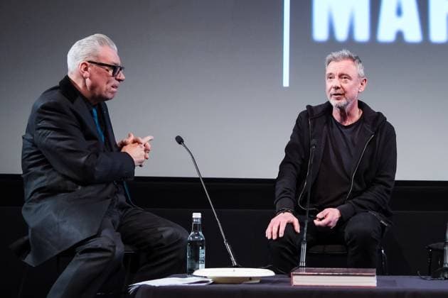 Mark Kermode and John Simm on stage at Mark Kermode in 3D on Monday 17 November 2025 Mark Kermode and John Simm on stage at Mark Kermode in 3D on Monday 17 November 2025 at BFI Southbank, London. ., Credit:Julie Edwards Avalon  Copyright: xJuliexEdwardsx xAvalonx 1053015432