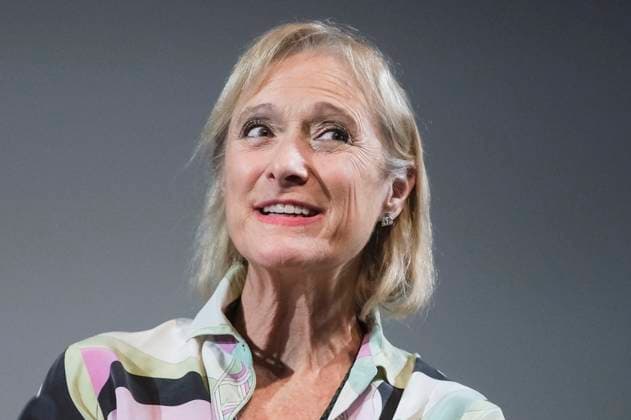 Caroline Goodall in der Talkshow Mark Kermode Live in 3D im BFI Southbank. London, 17.11.2025