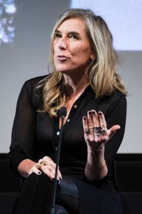 Amy Berg in der Talkshow Mark Kermode Live in 3D im BFI Southbank. London, 17.11.2025