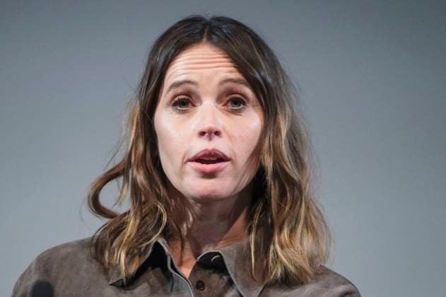Felicity Jones in der Talkshow Mark Kermode Live in 3D im BFI Southbank. London, 17.11.2025