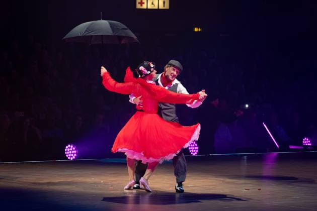 Lets DanceLive - Die Tour 2025 Mark Keller und Kathrin Menzinger bei der Live-Show Lets Dance am 17.11.2025 in der Festhalle Frankfurt. Frankfurt Festhalle Hessen