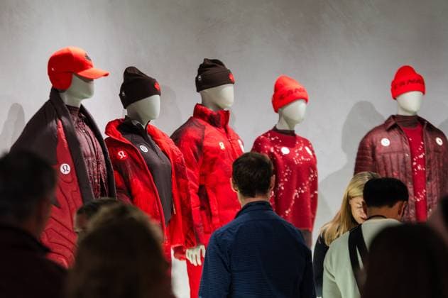 November 18, 2025, Toronto, On, Canada: LululemonöÄÃ s new Team Canada uniforms for the Milano Cortina 2026 Winter Olympics are unveiled in Toronto, Tuesday, Nov. 18, 2025. Toronto Canada  - ZUMAc35_ 20251118_zaf_c35_057 Copyright: xLauraxProctorx