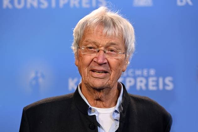 Gerhard POLT (Kabarettist), Einzelbild,angeschnittenes Einzelmotiv,Portraet,Portrait,Porträt. Verleihung Bayerischer Kunstpreis 2025 am 18.11.2025 im Bergson Kunstkraftwerk in Muenchen