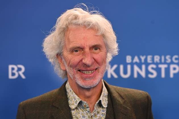 Rufus BECK (Schauspieler), Einzelbild,angeschnittenes Einzelmotiv,Portraet,Portrait,Porträt. Verleihung Bayerischer Kunstpreis 2025 am 18.11.2025 im Bergson Kunstkraftwerk in Muenchen