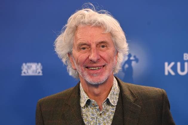 Rufus BECK (Schauspieler) , Einzelbild,angeschnittenes Einzelmotiv,Portraet,Portrait,Porträt. Verleihung Bayerischer Kunstpreis 2025 am 18.11.2025 im Bergson Kunstkraftwerk in Muenchen