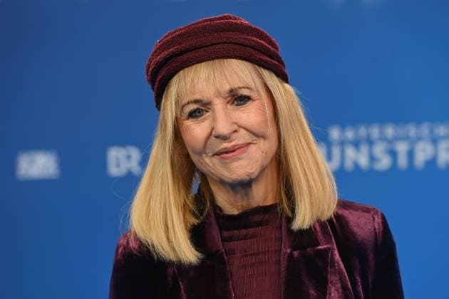 Patricia RIEKEL (Journalistin), Einzelbild,angeschnittenes Einzelmotiv,Portraet,Portrait,Porträt. Verleihung Bayerischer Kunstpreis 2025 am 18.11.2025 im Bergson Kunstkraftwerk in Muenchen