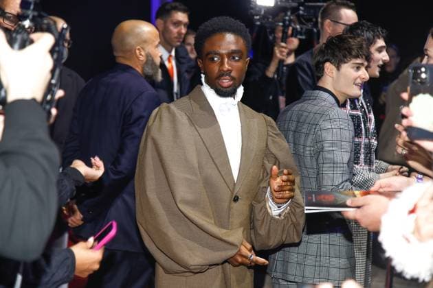 Premiere der Stranger Things Staffel 5 in Berlin Berlin, 18.11.2025 Caleb McLaughlin bei der Premiere der Stranger Things Staffel 5 in Berlin Berlin Copyright: xMatthiasxGränzdörferx