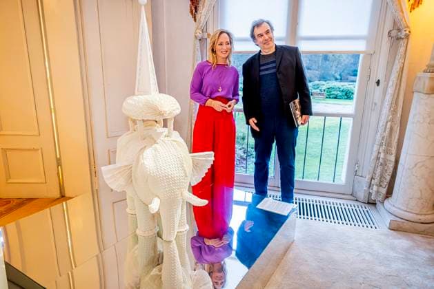 18-11-2025 Baarn Princess Margarita attended the opening of the exhibition Taste of Soestdijk (Smaak van Soestdijk ), A Journey Through the Royal Kitchen, about the Royal kitchen at palace Soestdijk in Baarn. Â  Copyright: xPPEx