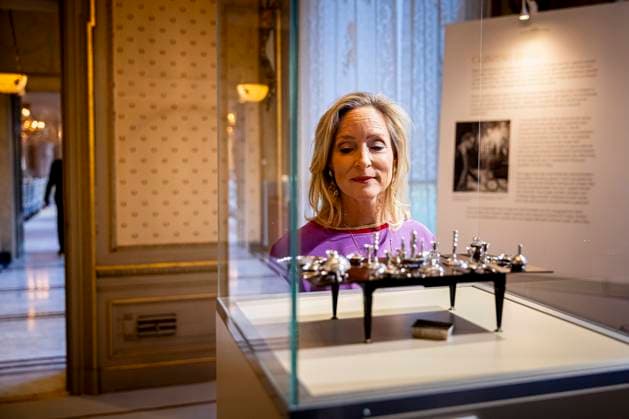 18-11-2025 Baarn Princess Margarita attended the opening of the exhibition Taste of Soestdijk (Smaak van Soestdijk ), A Journey Through the Royal Kitchen, about the Royal kitchen at palace Soestdijk in Baarn. Â  Copyright: xPPEx