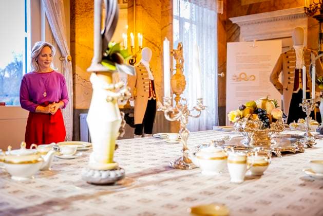 18-11-2025 Baarn Princess Margarita attended the opening of the exhibition Taste of Soestdijk (Smaak van Soestdijk ), A Journey Through the Royal Kitchen, about the Royal kitchen at palace Soestdijk in Baarn. Â  Copyright: xPPEx