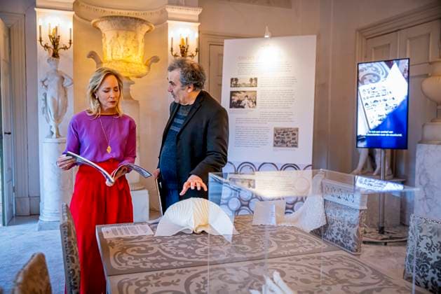 18-11-2025 Baarn Princess Margarita attended the opening of the exhibition Taste of Soestdijk (Smaak van Soestdijk ), A Journey Through the Royal Kitchen, about the Royal kitchen at palace Soestdijk in Baarn. Â  Copyright: xPPEx