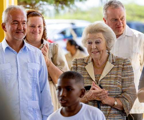 18-11-2025 Antillen Princess Beatrix, patron of the Dutch Caribbean Nature Alliance (DCNA), visited Washington Slagbaai National Park and the Jantje Beton playground and Tera Barra on the 1st day of the 2 day visit to Bonaire. Â  Copyright: xPPEx