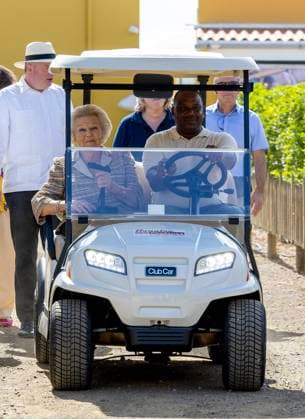 18-11-2025 Antillen Princess Beatrix, patron of the Dutch Caribbean Nature Alliance (DCNA), visited Washington Slagbaai National Park and the Jantje Beton playground and Tera Barra on the 1st day of the 2 day visit to Bonaire. Â  Copyright: xPPEx