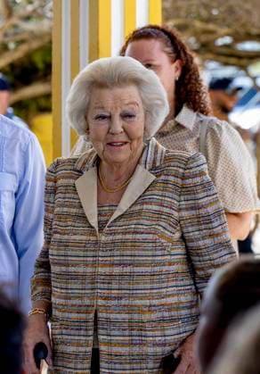 18-11-2025 Antillen Princess Beatrix, patron of the Dutch Caribbean Nature Alliance (DCNA), visited Washington Slagbaai National Park and the Jantje Beton playground and Tera Barra on the 1st day of the 2 day visit to Bonaire. Â  Copyright: xPPEx