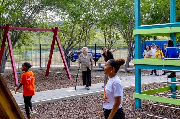 18-11-2025 Antillen Princess Beatrix, patron of the Dutch Caribbean Nature Alliance (DCNA), visited Washington Slagbaai National Park and the Jantje Beton playground and Tera Barra on the 1st day of the 2 day visit to Bonaire. Â  Copyright: xPPEx