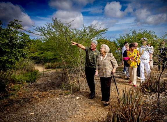 18-11-2025 Antillen Princess Beatrix, patron of the Dutch Caribbean Nature Alliance (DCNA), visited Washington Slagbaai National Park and the Jantje Beton playground and Tera Barra on the 1st day of the 2 day visit to Bonaire. Â  Copyright: xPPEx