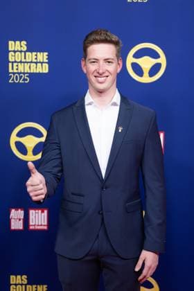 Das Goldene Lenkrad 2025 David Schumacher Verleihung Auto BILD Das Goldene Lenkrad 2025 im Axel Springer Gebäude in Berlin Copyright: xEventpressxFuhrx