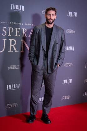 Desperate Journey London Premiere in London - 18 Nov 2025 Fernando Guallar attends the London Premiere of Desperate Journey at Odeon Luxe Leicester Square. London United Kingdom Copyright: xLoredanaxSangiulianox xSOPAxImagesx LSangiuliano-2-12