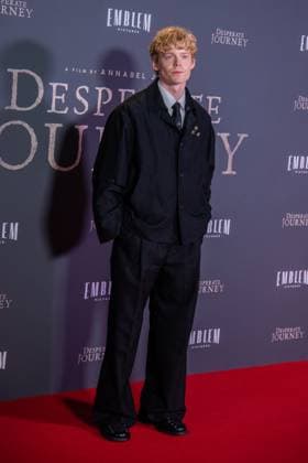 Desperate Journey London Premiere in London - 18 Nov 2025 Lucas Lynggaard Tønnesen attends the London Premiere of Desperate Journey at Odeon Luxe Leicester Square. London United Kingdom Copyright: xLoredanaxSangiulianox xSOPAxImagesx LSangiuliano-2-22