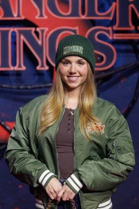 Fan Event - Stranger Things 5 - Dalia Mya Schmidt-Foss beim Netflix Stranger Things Staffel 5 Fan Event im Flughafen Tempelhof Hangar 7 am 18.11.2025 in Berlin. Copyright: xEventpressxKochanx