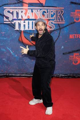 Fan Event - Stranger Things 5 - Daniele Rizzo beim Netflix Stranger Things Staffel 5 Fan Event im Flughafen Tempelhof Hangar 7 am 18.11.2025 in Berlin. Copyright: xEventpressxKochanx