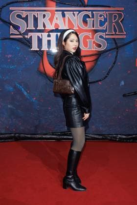 Fan Event - Stranger Things 5 - daily.dayena Diana beim Netflix Stranger Things Staffel 5 Fan Event im Flughafen Tempelhof Hangar 7 am 18.11.2025 in Berlin. Copyright: xEventpressxKochanx