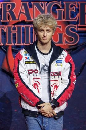Fan Event - Stranger Things 5 - Theo Carow beim Netflix Stranger Things Staffel 5 Fan Event im Flughafen Tempelhof Hangar 7 am 18.11.2025 in Berlin. Copyright: xEventpressxKochanx