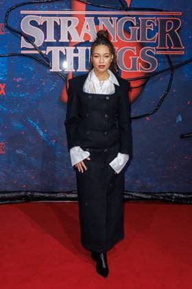 Fan Event - Stranger Things 5 - Jenny Augusta beim Netflix Stranger Things Staffel 5 Fan Event im Flughafen Tempelhof Hangar 7 am 18.11.2025 in Berlin. Copyright: xEventpressxKochanx
