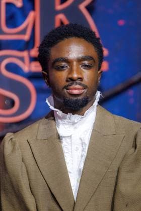 Fan Event - Stranger Things 5 - Caleb McLaughlin beim Netflix Stranger Things Staffel 5 Fan Event im Flughafen Tempelhof Hangar 7 am 18.11.2025 in Berlin. Copyright: xEventpressxKochanx