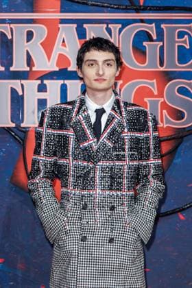 Fan Event - Stranger Things 5 - Finn Wolfhard beim Netflix Stranger Things Staffel 5 Fan Event im Flughafen Tempelhof Hangar 7 am 18.11.2025 in Berlin. Copyright: xEventpressxKochanx