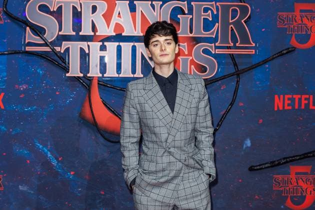 Fan Event - Stranger Things 5 - Noah Schnapp beim Netflix Stranger Things Staffel 5 Fan Event im Flughafen Tempelhof Hangar 7 am 18.11.2025 in Berlin. Copyright: xEventpressxKochanx