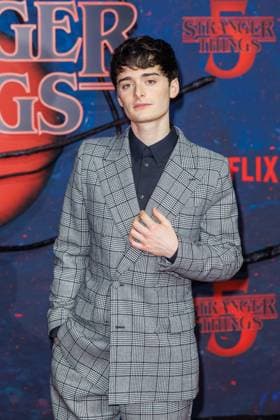 Fan Event - Stranger Things 5 - Noah Schnapp beim Netflix Stranger Things Staffel 5 Fan Event im Flughafen Tempelhof Hangar 7 am 18.11.2025 in Berlin. Copyright: xEventpressxKochanx