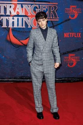 Fan Event - Stranger Things 5 - Noah Schnapp beim Netflix Stranger Things Staffel 5 Fan Event im Flughafen Tempelhof Hangar 7 am 18.11.2025 in Berlin. Copyright: xEventpressxKochanx