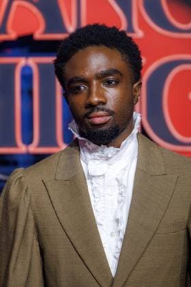Fan Event - Stranger Things 5 - Caleb McLaughlin beim Netflix Stranger Things Staffel 5 Fan Event im Flughafen Tempelhof Hangar 7 am 18.11.2025 in Berlin. Copyright: xEventpressxKochanx