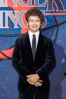 Fan Event - Stranger Things 5 - Gaten Matarazzo beim Netflix Stranger Things Staffel 5 Fan Event im Flughafen Tempelhof Hangar 7 am 18.11.2025 in Berlin. Copyright: xEventpressxKochanx