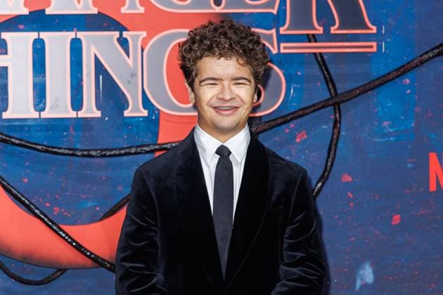 Fan Event - Stranger Things 5 - Gaten Matarazzo beim Netflix Stranger Things Staffel 5 Fan Event im Flughafen Tempelhof Hangar 7 am 18.11.2025 in Berlin. Copyright: xEventpressxKochanx