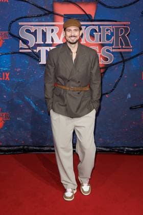 Fan Event - Stranger Things 5 - Christian Wackert beim Netflix Stranger Things Staffel 5 Fan Event im Flughafen Tempelhof Hangar 7 am 18.11.2025 in Berlin. Copyright: xEventpressxKochanx