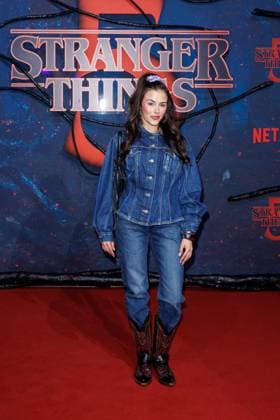 Fan Event - Stranger Things 5 - Maria Gabriela Santos beim Netflix Stranger Things Staffel 5 Fan Event im Flughafen Tempelhof Hangar 7 am 18.11.2025 in Berlin. Copyright: xEventpressxKochanx