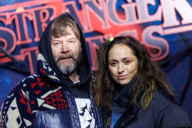 Fan Event - Stranger Things 5 - Rea Garvey und Josephine Garvey beim Netflix Stranger Things Staffel 5 Fan Event im Flughafen Tempelhof Hangar 7 am 18.11.2025 in Berlin. Copyright: xEventpressxKochanx