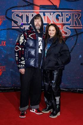 Fan Event - Stranger Things 5 - Rea Garvey und Josephine Garvey beim Netflix Stranger Things Staffel 5 Fan Event im Flughafen Tempelhof Hangar 7 am 18.11.2025 in Berlin. Copyright: xEventpressxKochanx