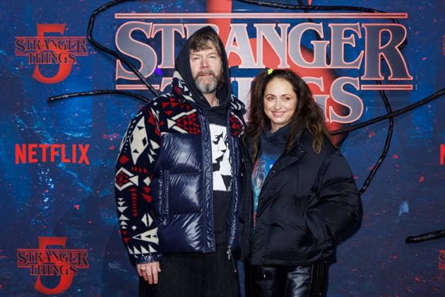 Fan Event - Stranger Things 5 - Rea Garvey und Josephine Garvey beim Netflix Stranger Things Staffel 5 Fan Event im Flughafen Tempelhof Hangar 7 am 18.11.2025 in Berlin. Copyright: xEventpressxKochanx