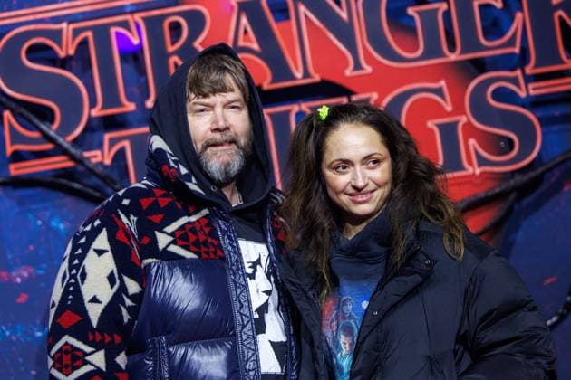 Fan Event - Stranger Things 5 - Rea Garvey und Josephine Garvey beim Netflix Stranger Things Staffel 5 Fan Event im Flughafen Tempelhof Hangar 7 am 18.11.2025 in Berlin. Copyright: xEventpressxKochanx