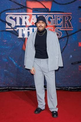 Fan Event - Stranger Things 5 - Leonidas Emre Pakkan beim Netflix Stranger Things Staffel 5 Fan Event im Flughafen Tempelhof Hangar 7 am 18.11.2025 in Berlin. Copyright: xEventpressxKochanx