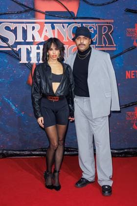 Fan Event - Stranger Things 5 - Sophie Yukiko und Leonidas Emre Pakkan beim Netflix Stranger Things Staffel 5 Fan Event im Flughafen Tempelhof Hangar 7 am 18.11.2025 in Berlin. Copyright: xEventpressxKochanx